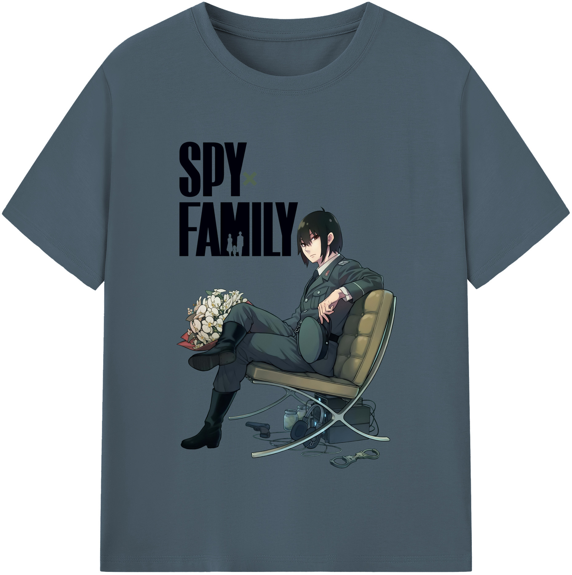 （画像用） SPY×FAMILY间谍家家酒 綿100％半袖Tシャツ（フロントプリント）